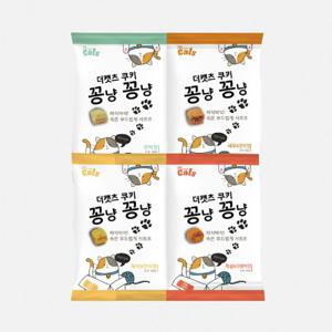 쿠키 꽁냥꽁냥 고양이 스낵 과자 100g