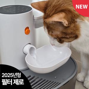 퓨어냥 강아지 고양이 정수기 노필터 자동급수기