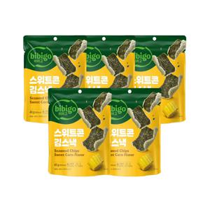 비비고 칩 스위트콘 40g*5개