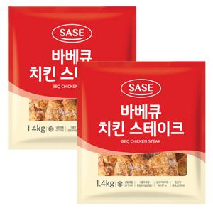 사세 바베큐 치킨 스테이크 1.4kg 2봉