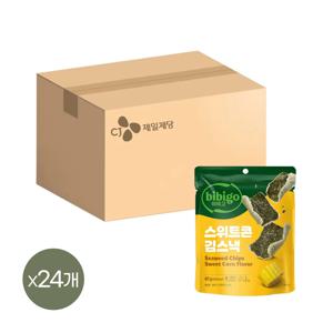 비비고 스위트콘 김스낵 40g x24개