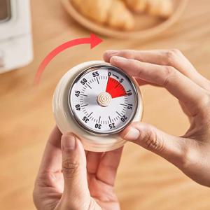 아날로그 다이얼 자석 기계식 수동 베이킹 주방 타이머