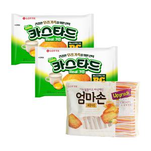 카스타드 230gx2개 + 엄마손파이 254gx1개