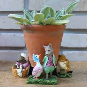 자디노피아 피터래빗 화분받침대 Beatrix Potter - Jemima & Friends