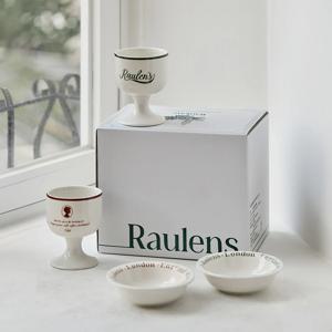 쿠폰가26,910원 런던 디저트접시 2P+고블렛잔 2P(선물포장) 집들이 홈카페 이사선물