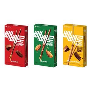 빼빼로 초코,아몬드,초코필드 20+20 골라담기