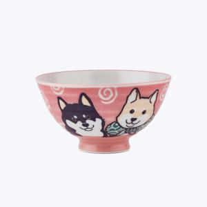스마일 강아지 공기 11.5cm (레드)