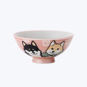 스마일 강아지 대접2호 14cm (레드)