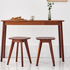 고무나무 원목 식탁 우드 슬림 콘솔 주방 카페 다용도테이블 RVD104