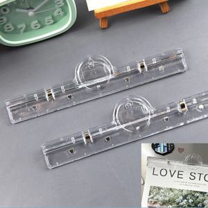 A4자석 문서 브로셔 서류 홀더 아크릴 집게 20cm 1P
