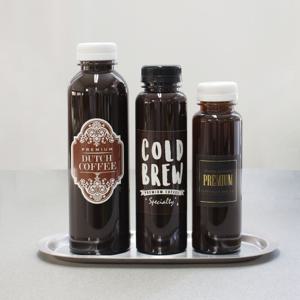 롱 주스 더치 PET 250ml 300ml 500ml 1개 커피 페트 공 병