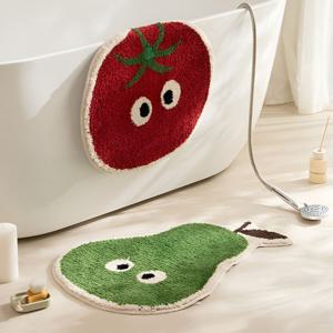 오브제 포인트 빨아쓰는 세탁가능 미끄럼방지 현관 욕실 주방 발매트 러그