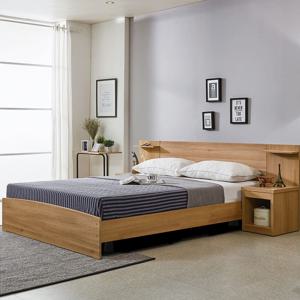 루멘 2단 수납 PVC 헤드형 침대 프레임 S/SS/D/Q