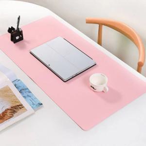 핑크 90X45 와이드 데스크매트 보호매트 책상깔판