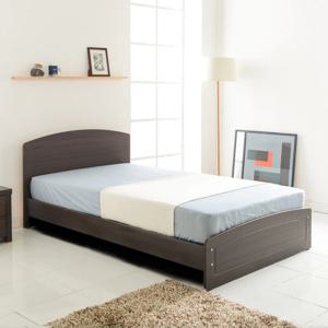 에디스 2단 수납 PVC 헤드형 침대 프레임 SS/Q