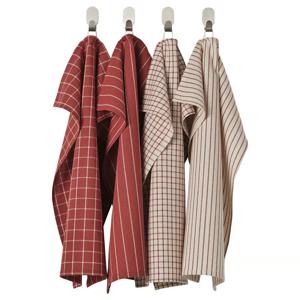 핸드타올 면행주 45x60 4장 순면 덮개 면포 속건성 식세기용 린니그 706.099.85