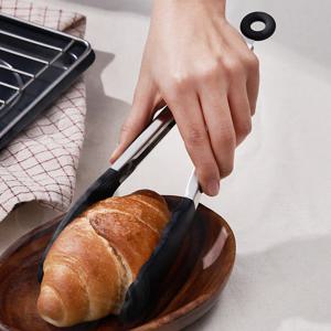 리프 요리집게 실리콘 집게 블랙/레드