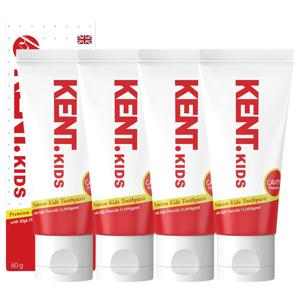 키즈 고불소 치약 60g 4개