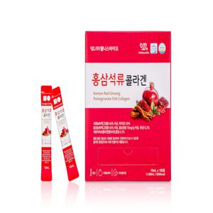 6년근 홍삼 석류 콜라겐 저분자 펩타이드 10gx100포
