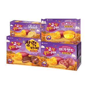 꿀고구마 4종 (카스타드/찰떡파이/빈츠/마가렛트) 골라담기