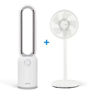 밀스 AC다이얼 날개없는 선풍기 + 서큘레이터