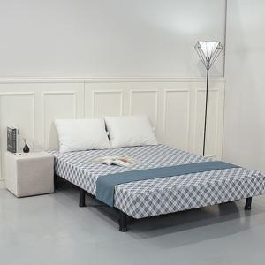 하운드 20cm 6회전 본넬스프링 필로우탑 단면 매트리스 침대 S/SS/D/Q 다리포함