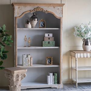 빈티지 쉐비 북 선반장 (D7230)