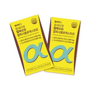 원데이핏 알파 CD 알파시클로덱스트린 14포 2팩