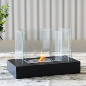 에탄올 스토브 난로 불멍화로 - 직사각 테이블형 불멍