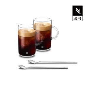 공식 버츄오 머그컵 세트 라지 (머그컵 590ml 2개+스푼 2개 세트)