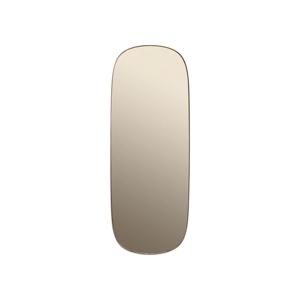 프레임미러L FRAMED MIRROR L TAUPE/TAUPE