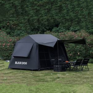 [해외]Blackdog 자동텐트 6.0 그늘막확장 돔 리빙쉘 쉘터텐트 백패킹 그늘막텐트