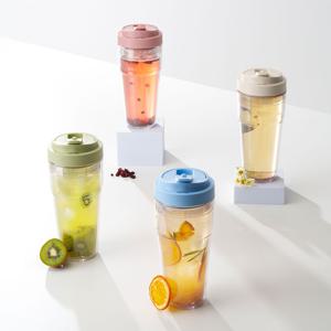 에코젠 이중 진공 보온 보냉 투명 텀블러 750ml (팝업빨대 포함)