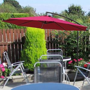 3M 대형 폴딩파라솔 원형 카페 정원 마당 햇빛가리대 그늘막 접이식 파라솔