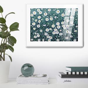 564셀란 부일렛-데이지/캔버스천메탈프레임액자 아크릴액자 매트액자 모던구상 컨템포라리