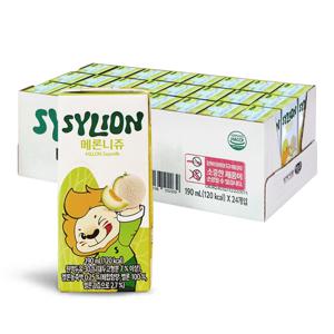 실리온 메론니쥬 메론맛 두유 190ml*24팩