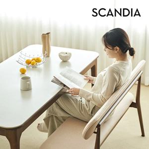 쿠폰가 47만원대 / 토스카나 포세린 세라믹 4인&6인 원목 식탁세트 (의자포함)