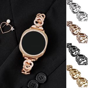 갤럭시워치8 하트 큐빅 스트랩 브레이슬릿 (스트랩+커버 세트)