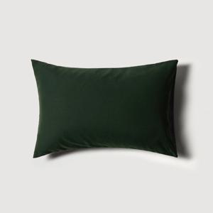 고밀도 피치스킨 베개커버 60x40cm_다크그린