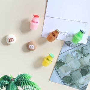 우유좋아 6P set 냉장고자석 마그넷 작지만 강력한 귀여운 메모홀더 현관문자석
