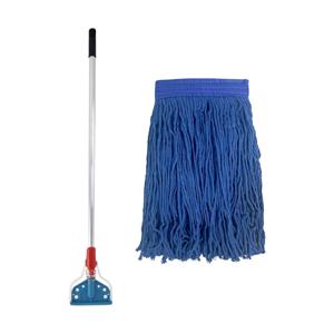 알루미늄마포대 120cm + 진청 마포걸레 1세트 바닥청소용