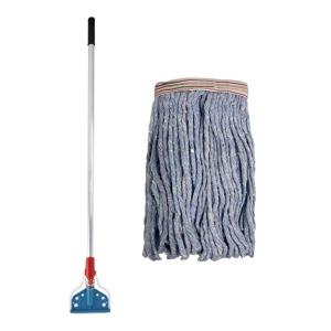 알루미늄마포대 150cm + 연청 마포걸레 1세트 바닥청소용
