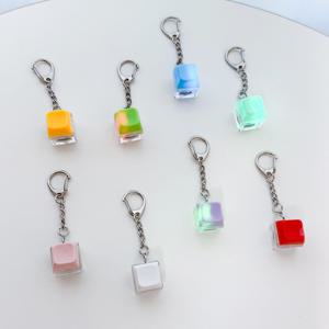 LED 키캡 키링 키보드 생일 커플 자동차 키 홀더 가방 인형 키링줄 미니가방 열쇠