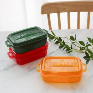 실리 젤리 밀폐용기 국내산 BPA FREE 푸드박스 500ml 3color