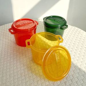 실리 젤리 밀폐용기 국내산 BPA FREE 푸드팟 900ml 3color