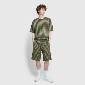 남 60수 코튼 5부 라운지 팬츠_스트라이프 (3 colors)
