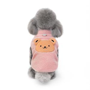 강아지 겨울 옷 빅 베어 하네스 D링 후리스 조끼 소형견 중형견 플리스 애견 의류