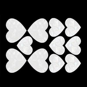 새충돌방지 홀로그램 하트 시트지