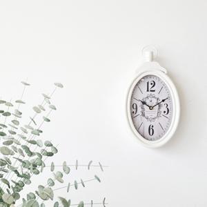 파리 벽시계 화이트 (095014)