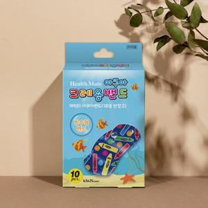 크레용밴드 아쿠아 캐릭터 방수밴드